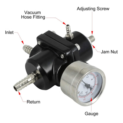 Auto Adjustable Fuel Pressure Regulator Kit