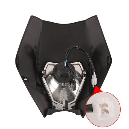 Universal Motorcycle Headlight - 12v