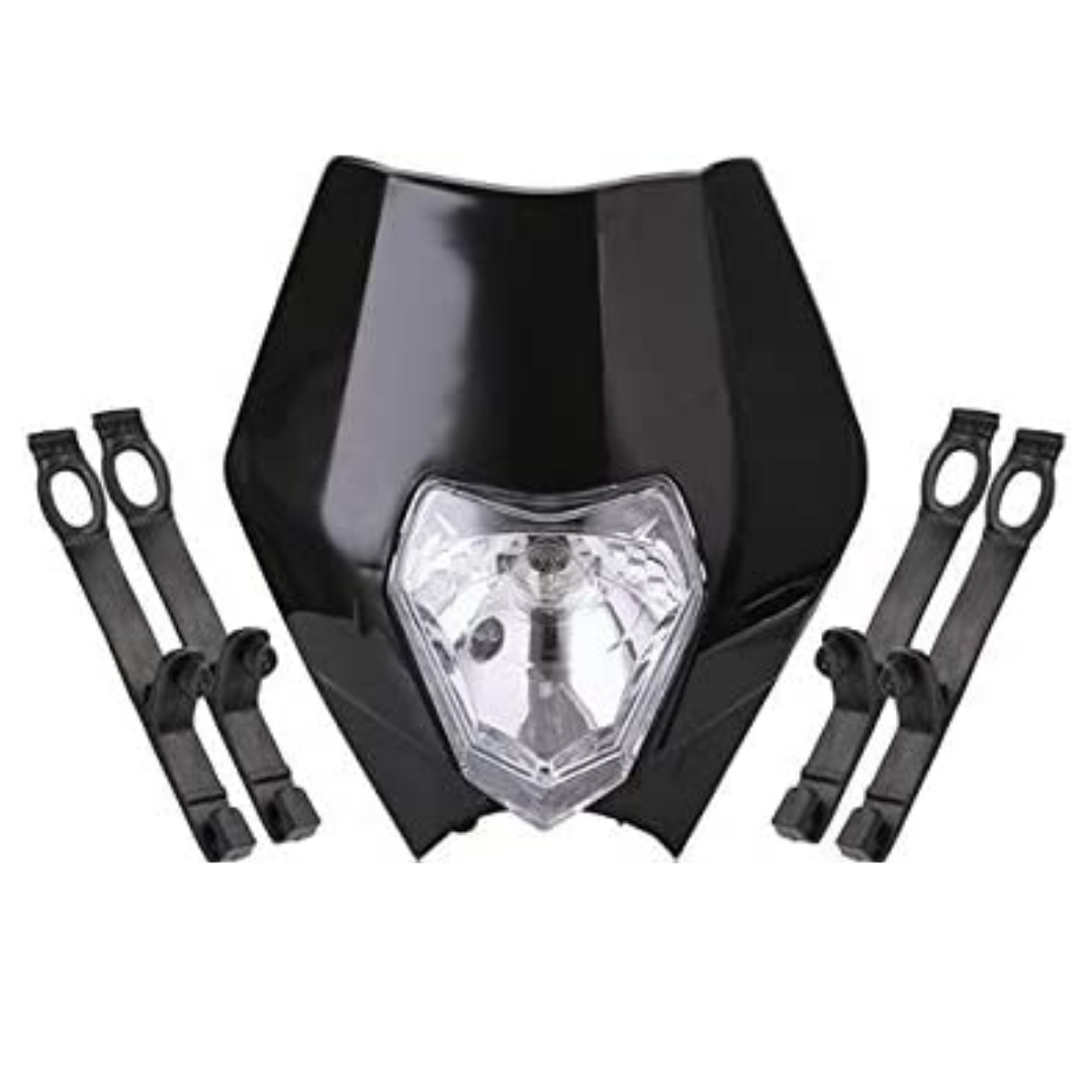 Universal Motorcycle Headlight - 12v