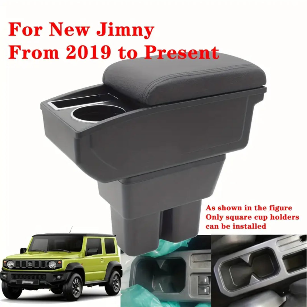 Center Console & Cup Holder Compatible with Suzuki Jimny 3/5 Door(2019-)