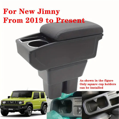 Center Console & Cup Holder Compatible with Suzuki Jimny 3/5 Door(2019-)