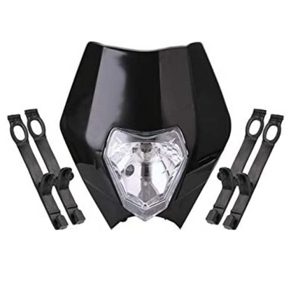 Universal Motorcycle Headlight - 12v