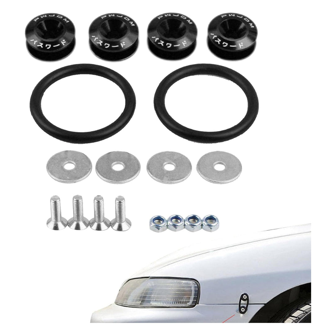 Quick release kit for Bumpers: Fixing Clips/ O-Rings/ Fasteners