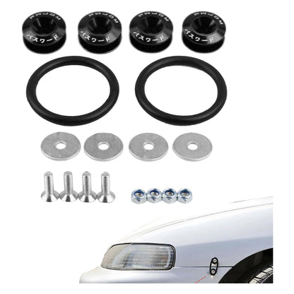 Quick release kit for Bumpers: Fixing Clips/ O-Rings/ Fasteners
