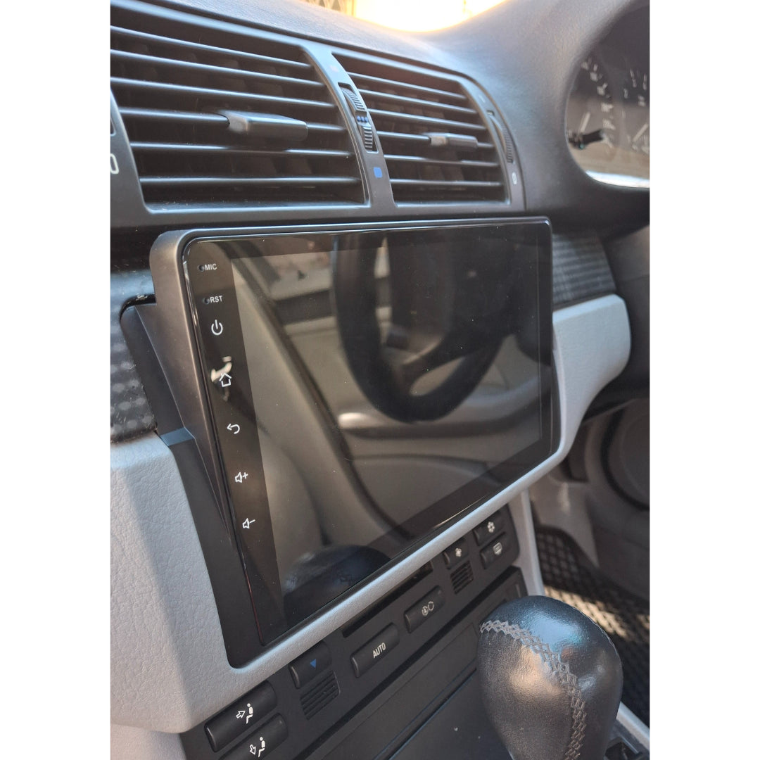 9-Inch Head Unit/ Radio & Reverse Camera BMW E46: GPS/ Andriod/ iOS/ BT